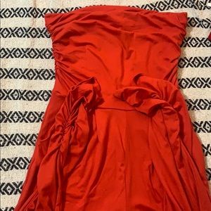 RED☄️ Strapless Jumpsuit!